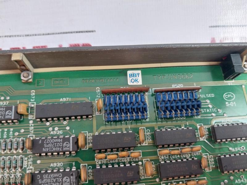 Bhel 69203Nb1A Dvr Card 69203Nb1Aa1A Jg00254/69203Nb1Aa P106350