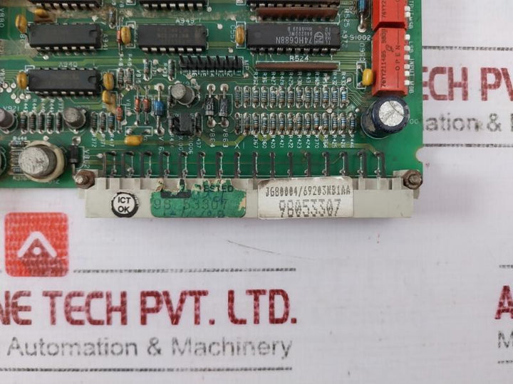 Bhel 69203Nb1A Dvr Card Jg80004/69203Nb1Aa