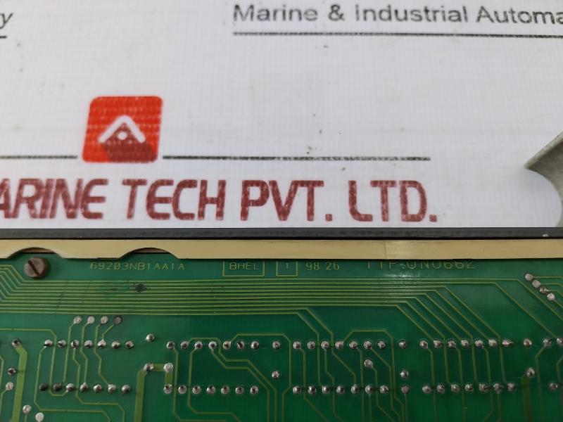 Bhel 69203Nb1A Dvr Card Jg80004/69203Nb1Aa