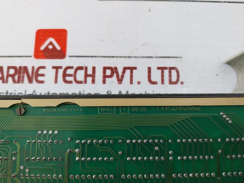 Bhel 69203Nb1A Dvr Card Un0662Av1 Jg80004/69203Nb1Aa 98054430