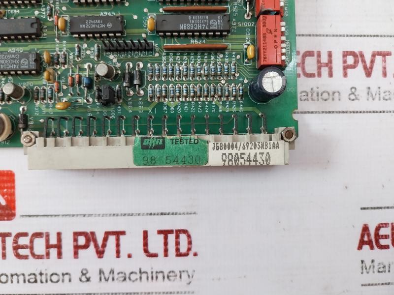 Bhel 69203Nb1A Dvr Card Un0662Av1 Jg80004/69203Nb1Aa 98054430