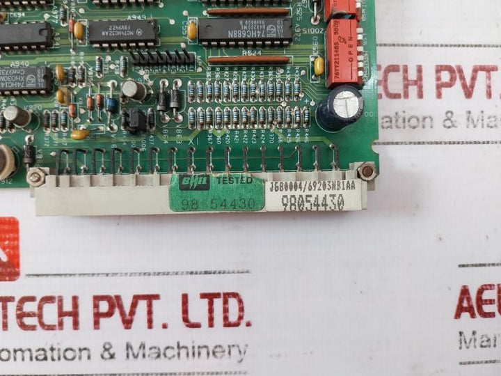 Bhel 69203Nb1A Dvr Card Un0662Av1 Jg80004/69203Nb1Aa 98054430