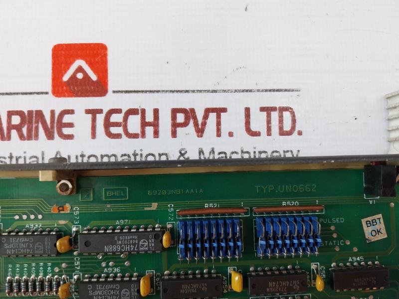 Bhel 69203Nb1A Dvr Card Un0662Av1 Jg80004/69203Nb1Aa 98054430