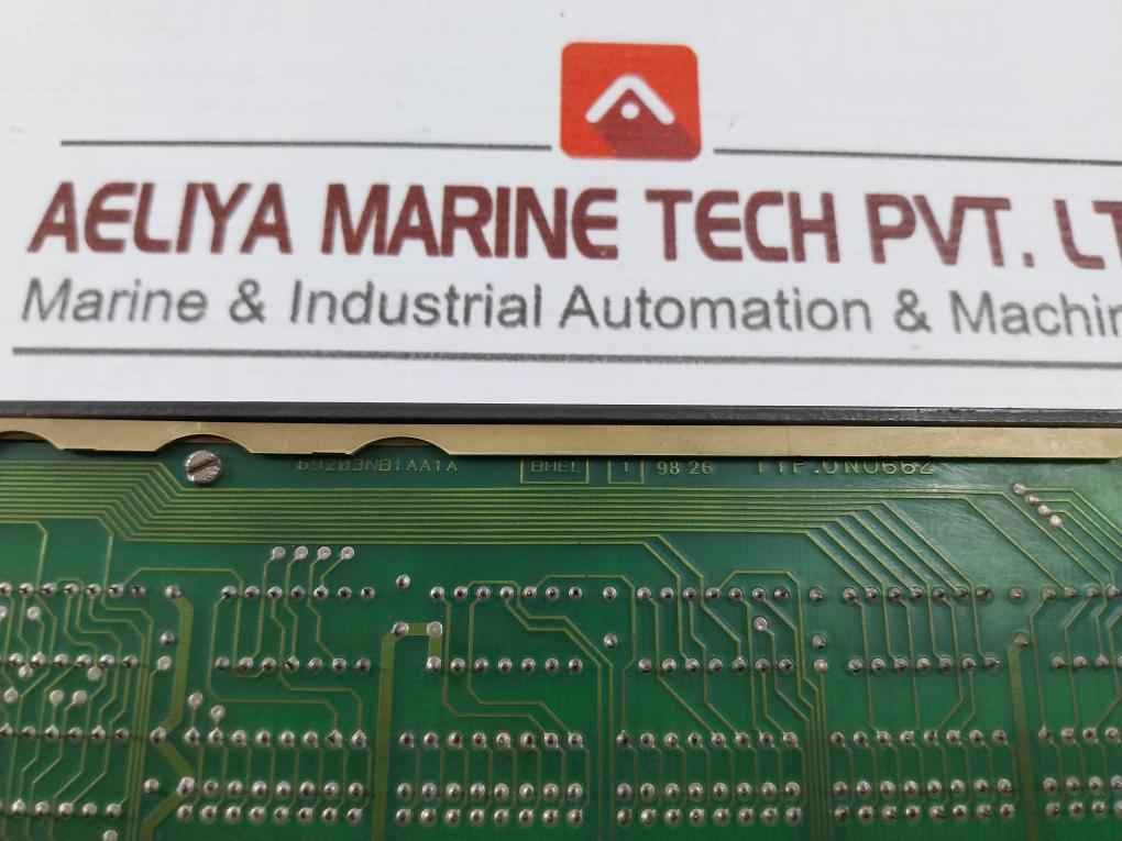Bhel 69203Nb1Aa1A Printed Circuit Board Card Jg80004/69203Nb1Aa Un0662