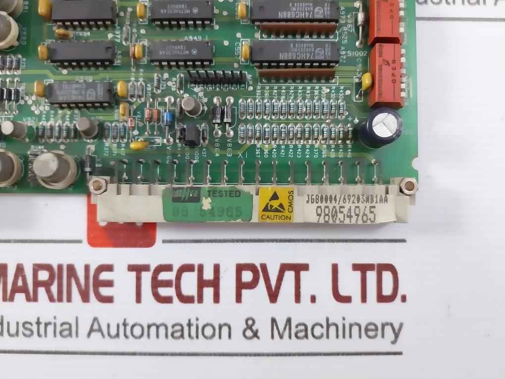 Bhel 69203Nb1Aa1A Printed Circuit Board Un0662 Jg80004/69203Nb1Aa