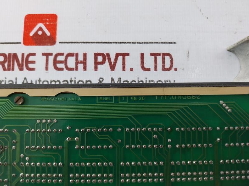 Bhel 69203Nb1Aa1A Printed Circuit Board Un0662 Jg80004/69203Nb1Aa 980537B2