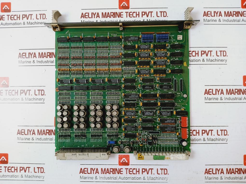 Bhel 69203Nb1Aa1A Printed Circuit Board Un0662 Jg90839/6920Nb1Aa Amp 164354-1