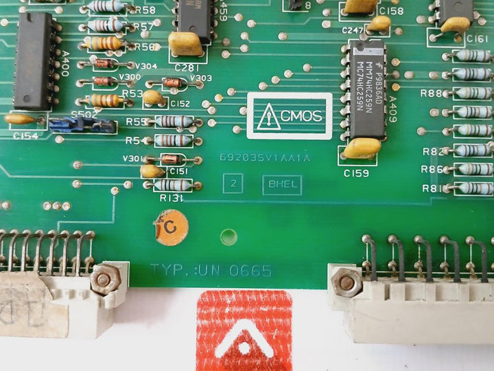 Bhel 69203Sv1A Printed Circuit Board Jg90247/69203Sv1Aa Un0665Av1