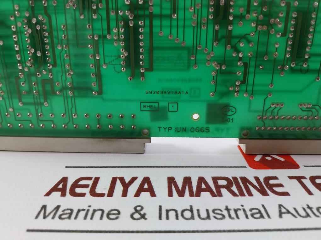Bhel 69203Sv1Aa1A Printed Circuit Board Card Un 0665