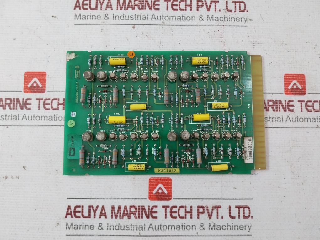Bhel 69203Yv1Aa1C Printed Circuit Board 69203Yv1Aa, P341062, 040017680004