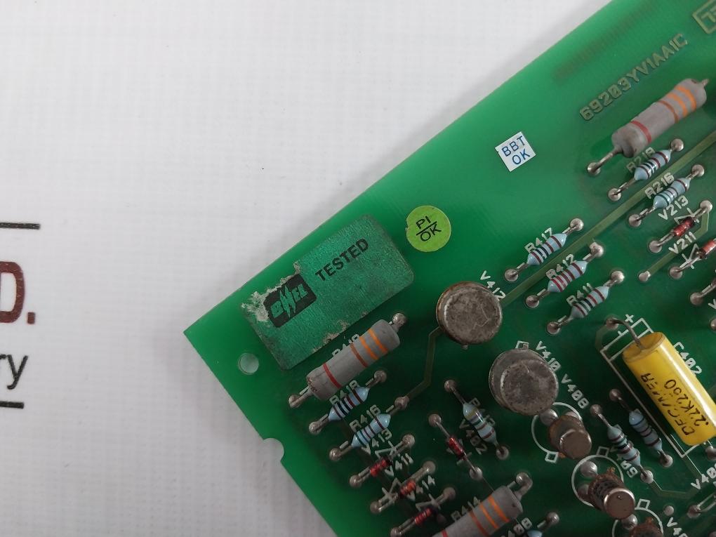 Bhel 69203Yv1Aa Printed Circuit Board 040017680003 69203Yv1Aa1C P341067