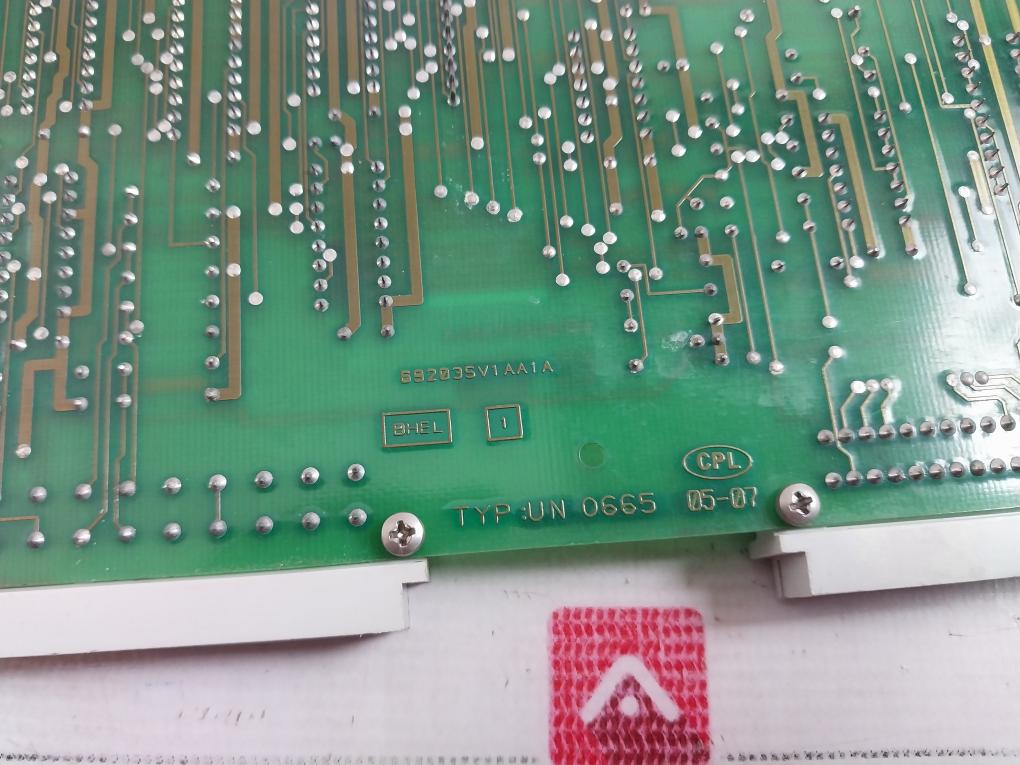 Bhel 69203dy1aa1a Modular Relay Control Panel System Rack