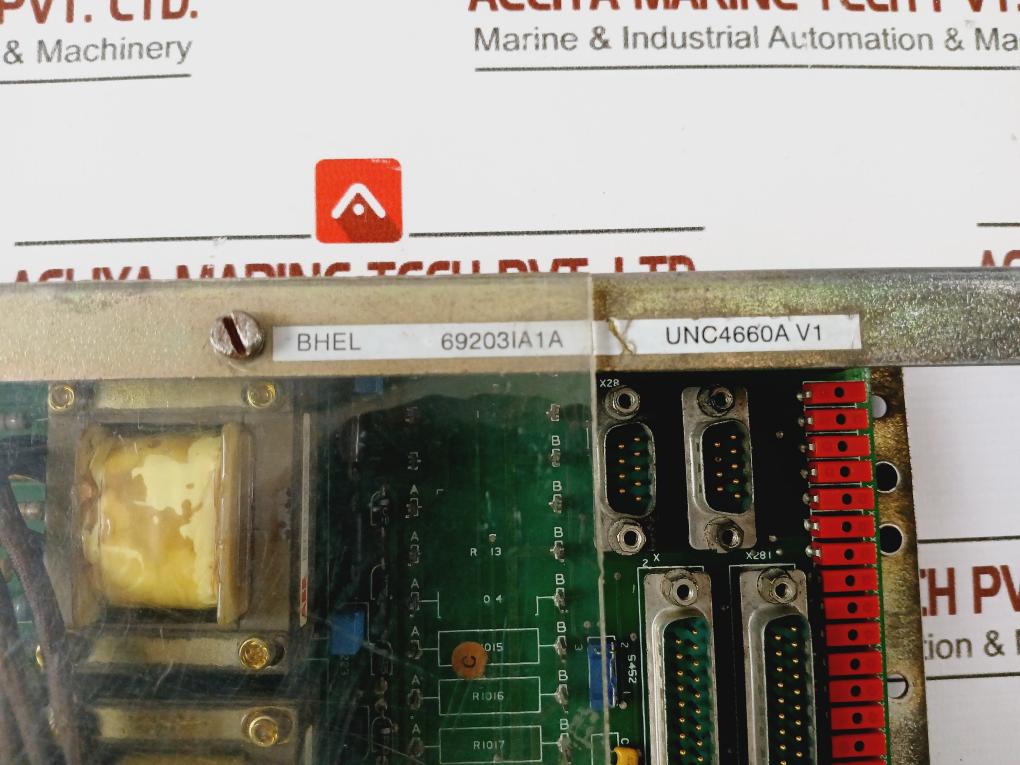Bhel 69203ia1a Printed Electric Board Unc4660a V1