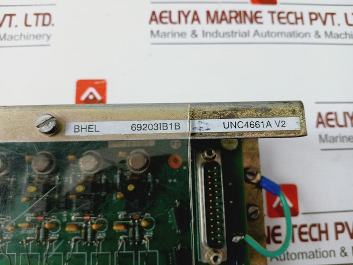 Bhel 69203ib1b Pcb Card Circuit Board Unc4661a V2