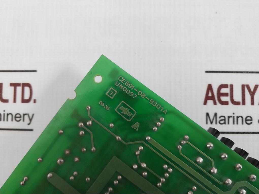 Bhel Ce691-08-9301A Printed Circuit Board Jj20901/Ce69138930 Un0097