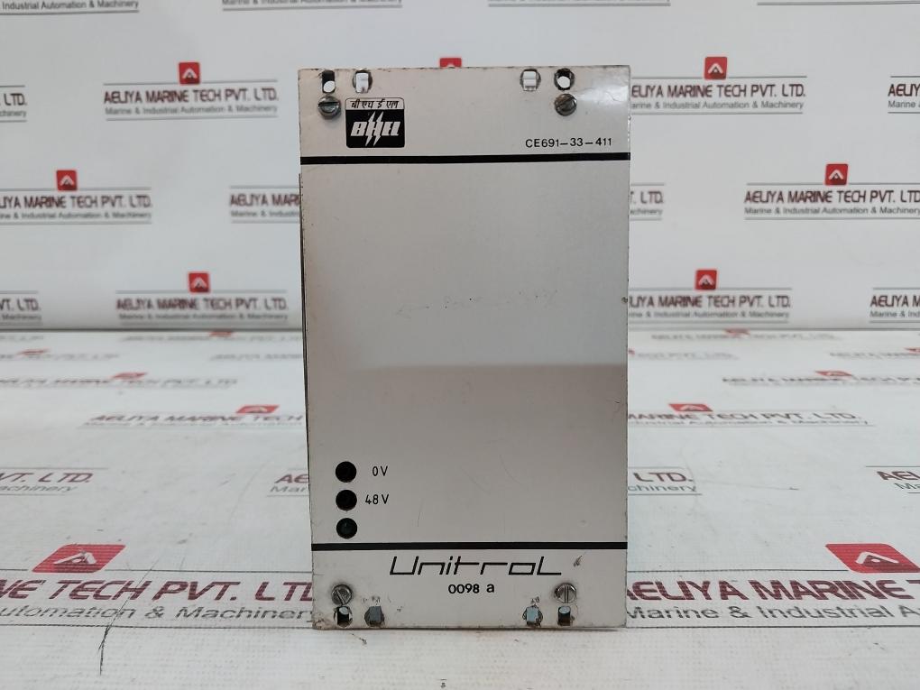 Bhel Ce691-33-411 Power Supply 0098A 040008200017