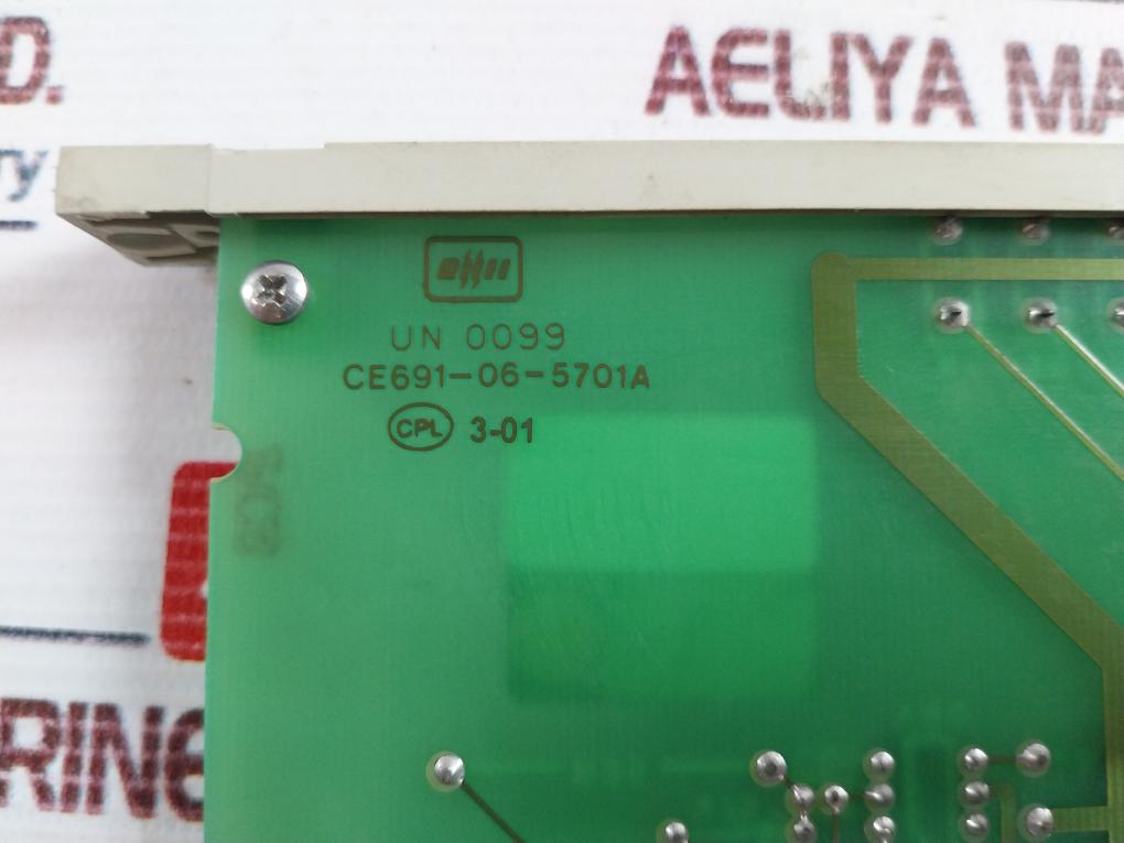 Bhel Ce691-36-5701A Printed Circuit Board Un 0099A