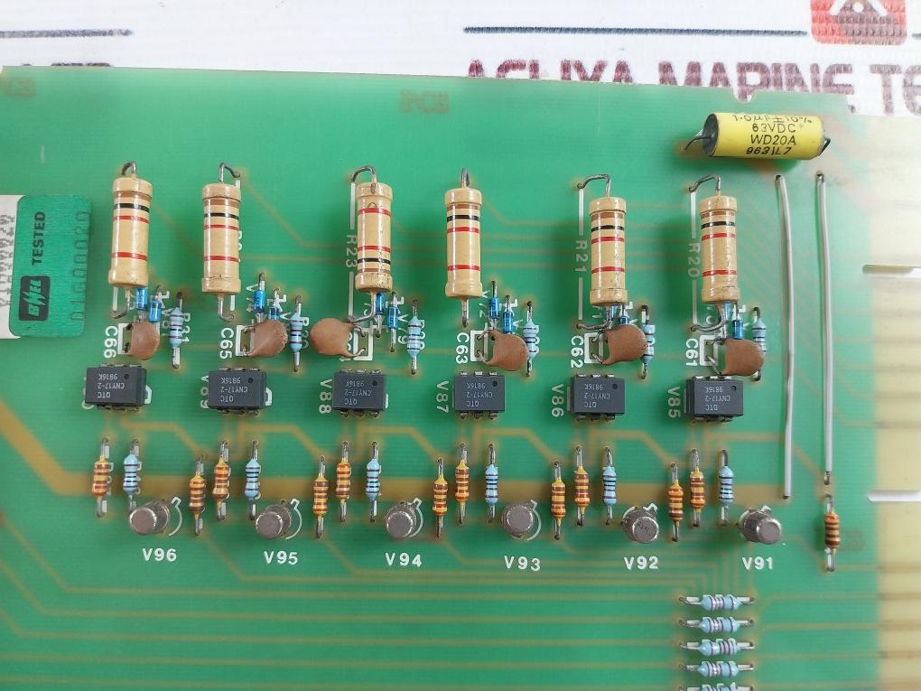 Bhel Ce691-36-5701A Printed Circuit Board Un 0099A