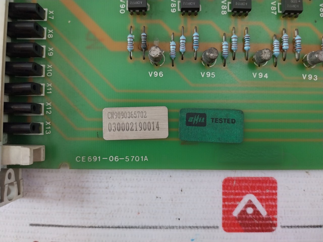 Bhel Ce691-36-570 Pcb For Pulse Isolation Module Un 0099A Cn9090365702