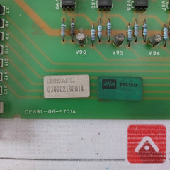 Bhel Ce691-36-570 Pcb For Pulse Isolation Module Un 0099A Cn9090365702