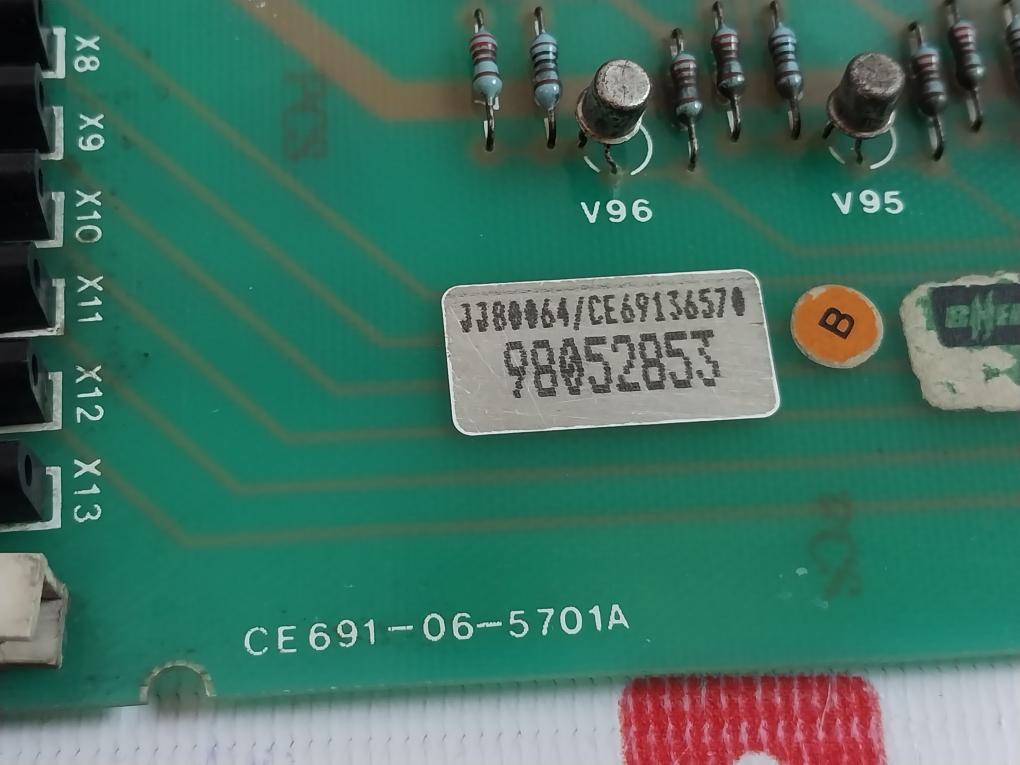 Bhel Un0096A Printed Circuit Board Card Ce691-43-350 Unitrol