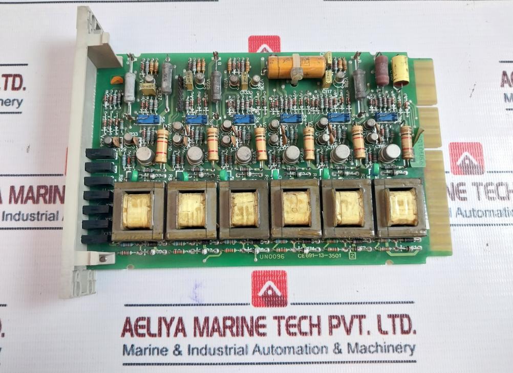 Bhel Un0096A Printed Circuit Board Card Ce691-43-350 Unitrol