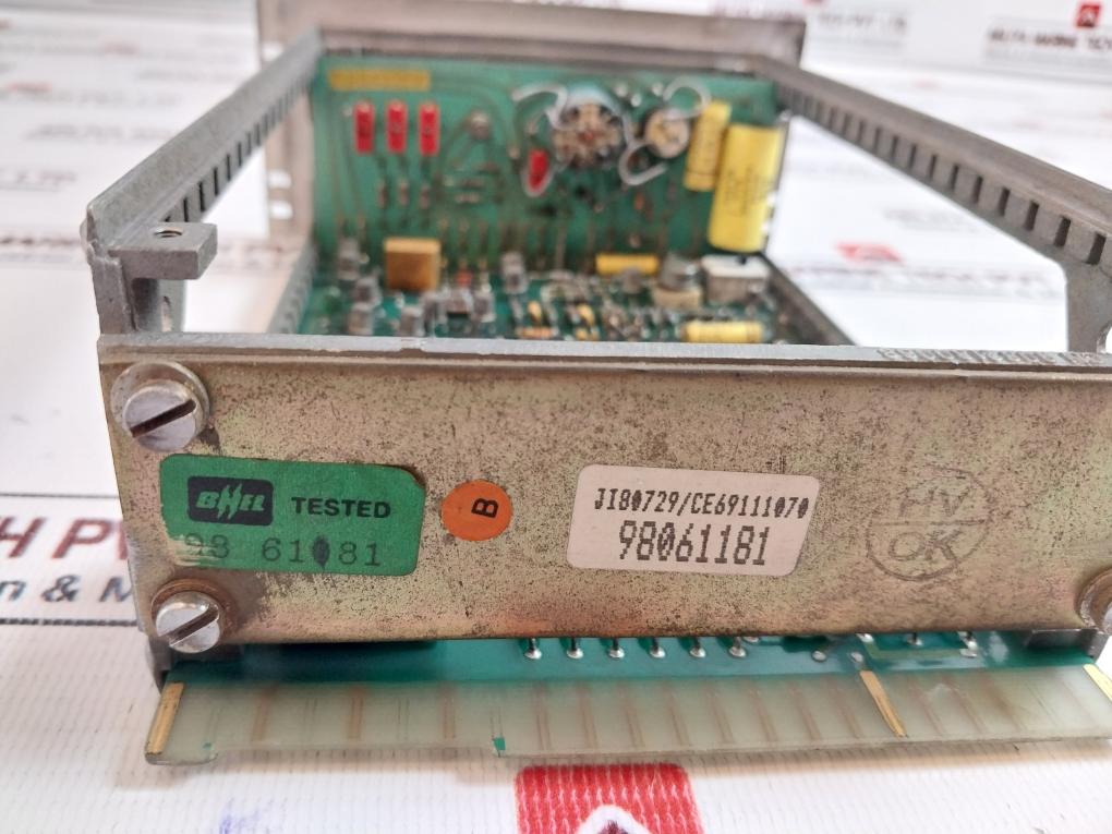 Bhel Un0096A Printed Circuit Board Card Ce691-43-350 Unitrol