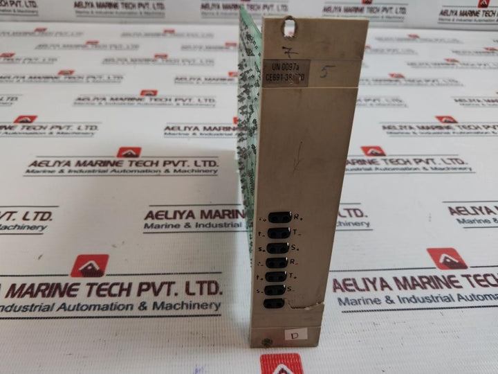 Bhel Un0096A Printed Circuit Board Card Ce691-43-350 Unitrol
