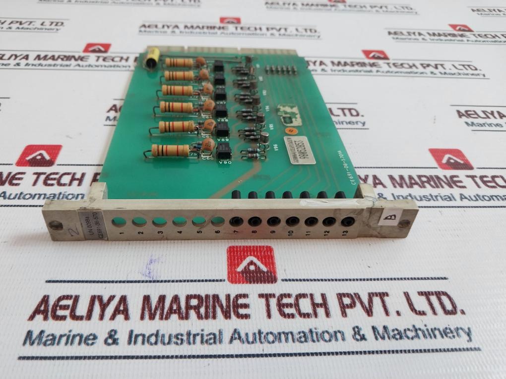 Bhel Un0096A Printed Circuit Board Card Ce691-43-350 Unitrol