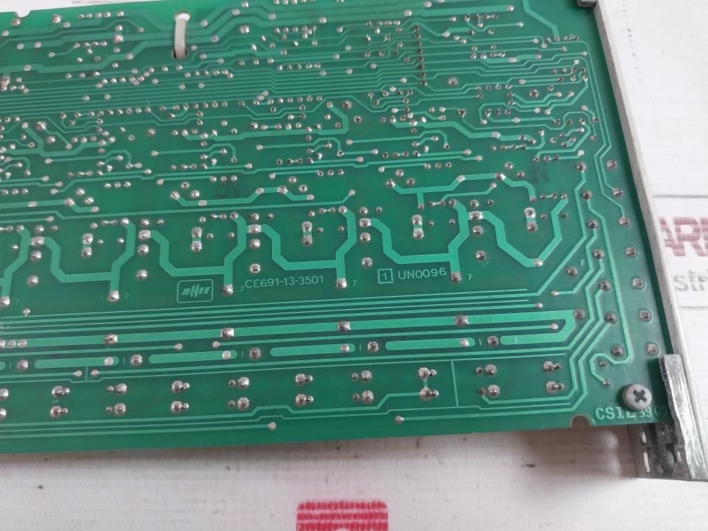 Bhel Un0096A Printed Circuit Board Ce691 43 350, Ce691-13-3501