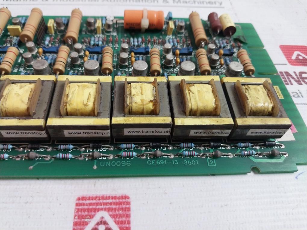 Bhel Un0096A Printed Circuit Board Ce691 43 350, Ce691-13-3501