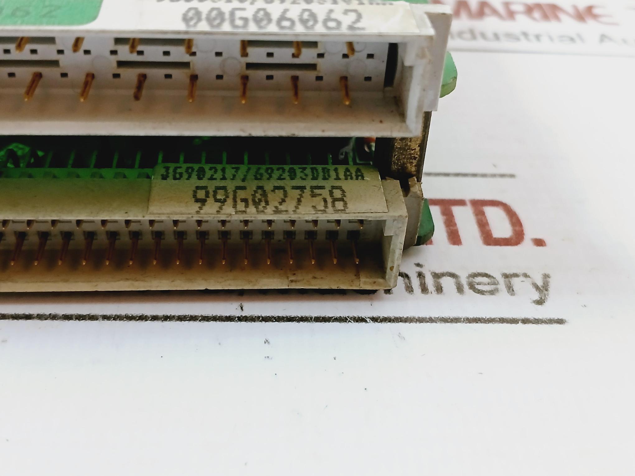 Bhel Un 0660 Dvr Card Module Jg00310/692031V1Aa 99G02758