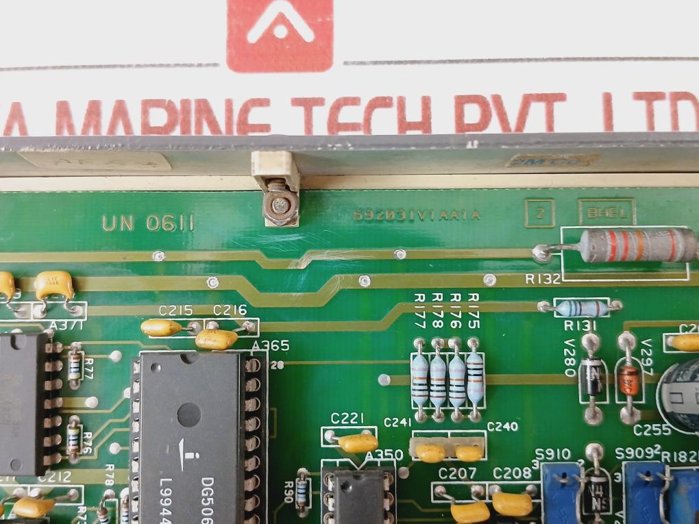 Bhel Un 0660 Dvr Card Module Jg00310/692031V1Aa 99G02758