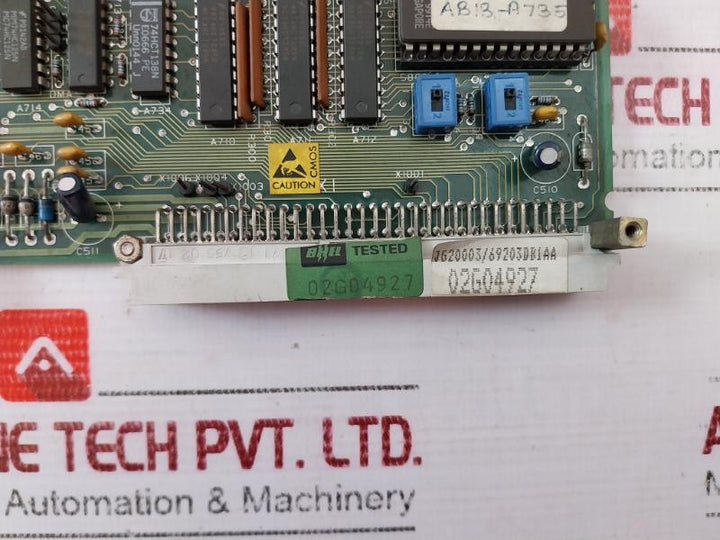 Bhel Un 0660 Dvr Card Module 69203Db1Aa1A/69203Ob1Aa1A P218615