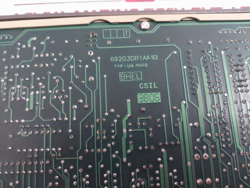 Bhel Un 0660 Printed Circuit Board 69203Db1A P380520