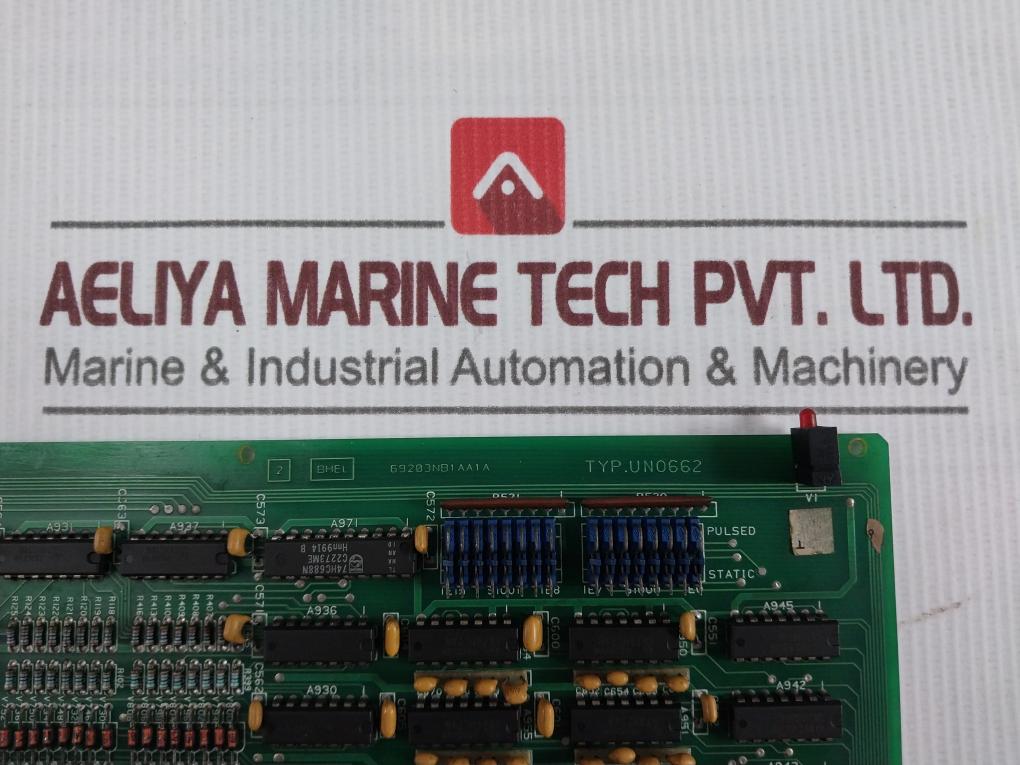 Bhel Un0662 Printed Circuit Board 69203Nb1Aa1A Jg90233