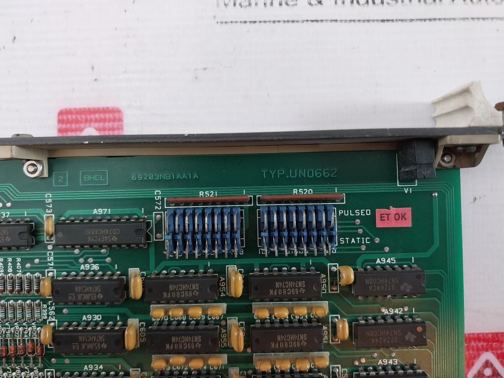 Bhel Un0662 Printed Circuit Board 69203Nb1Aa1A 94V-0