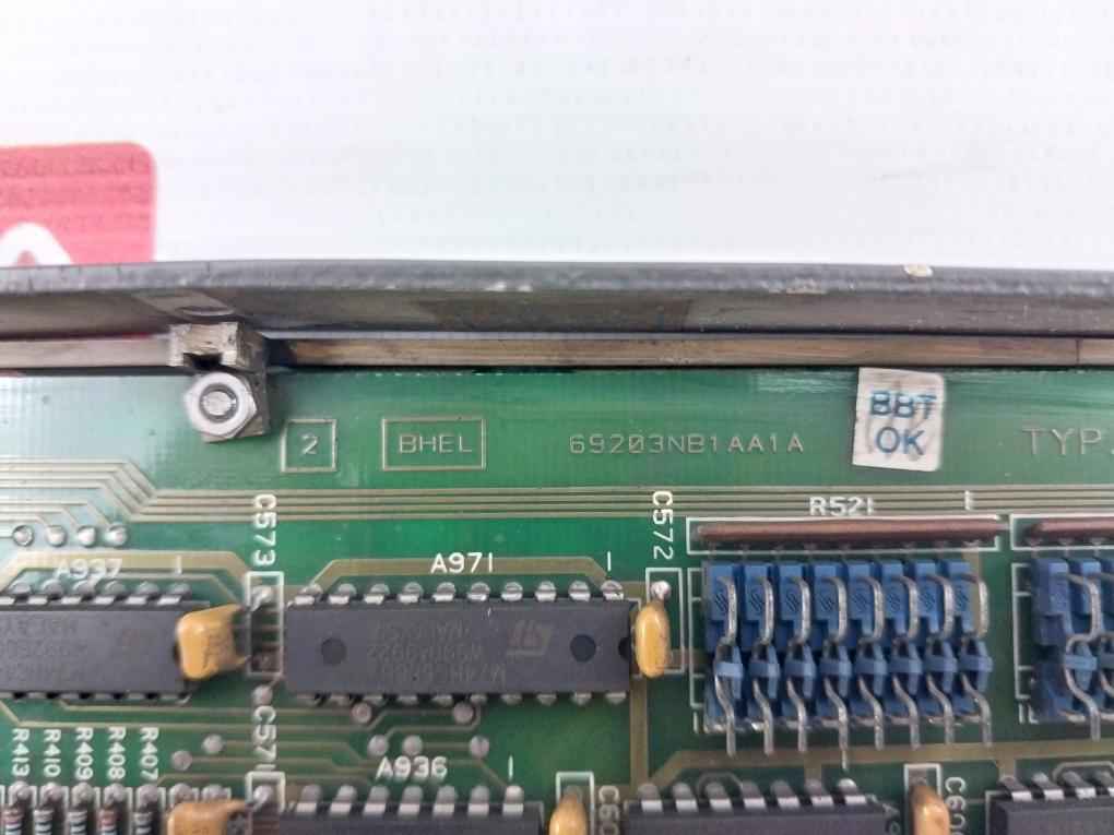 Bhel Un0662 Printed Circuit Board 69203Nb1Aa1A Un0662Av1
