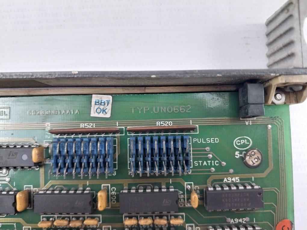 Bhel Un0662 Printed Circuit Board 69203Nb1Aa1A Un0662Av1