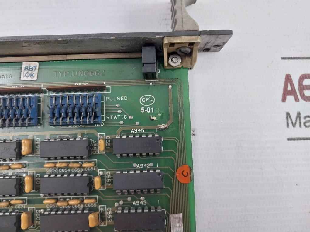 Bhel Un0662 Printed Circuit Board 69203Nb1Aa1A Un0662Av1
