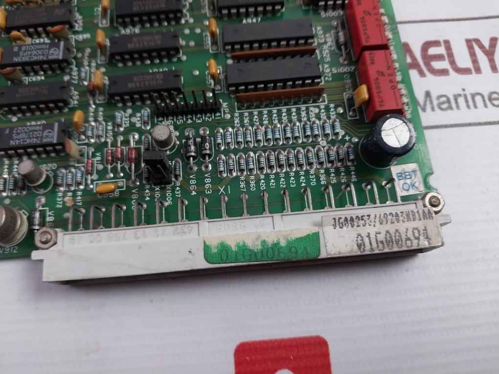 Bhel Un0662 Printed Circuit Board Un0662Av1