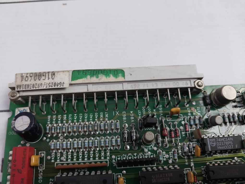 Bhel Un0662 Printed Circuit Board Un0662Av1