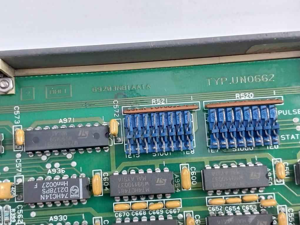 Bhel Un0662 Printed Circuit Board Un0662Av1