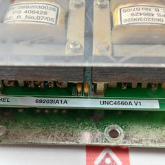 Bhel Unc4660A V1 Printed Circuit Board Module 69203Ia1A