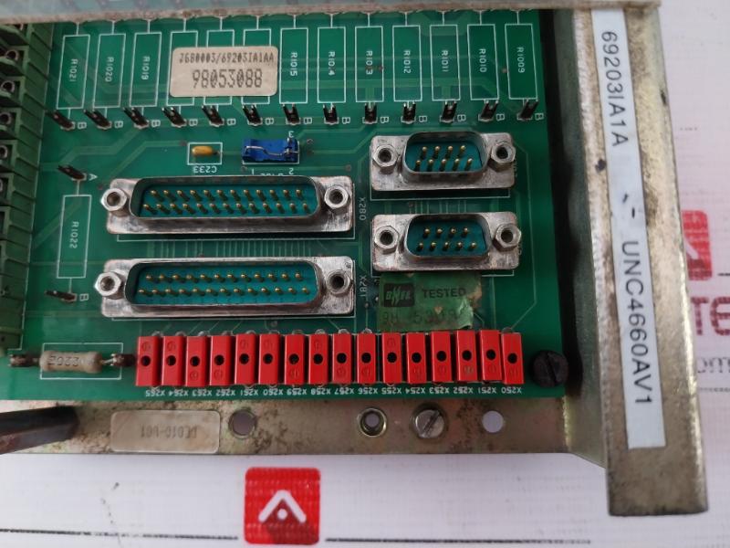 Bhel Unc4660a V1 Printed Circuit Board 69203ia1a