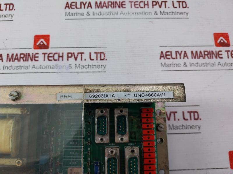 Bhel Unc4660a V1 Printed Circuit Board 69203ia1a