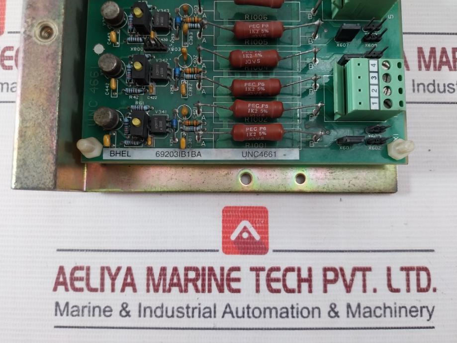 Bhel Unc 4661 Printed Circuit Board Module 69203Ib1Ba