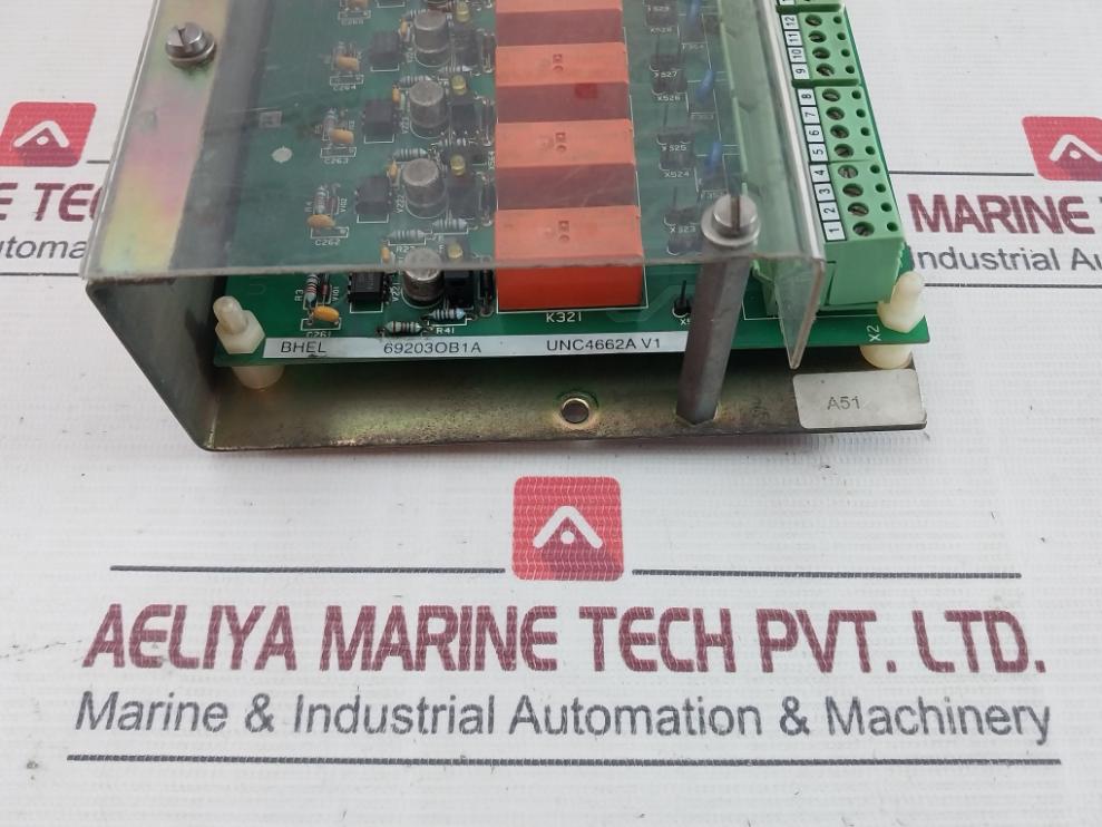 Bhel Unc4662A V1 Pcb Module P342352
