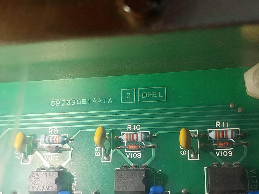 Bhel Unc4662A V1 Printed Circuit Board 69203Ob1A