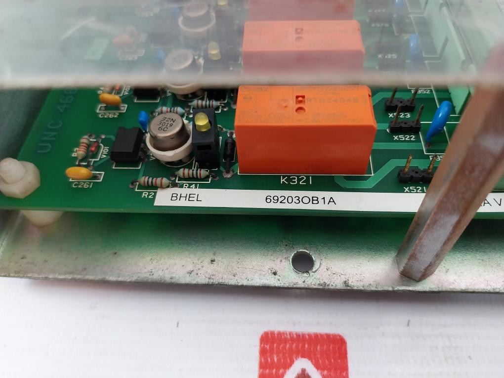 Bhel Unc4662A V1 Printed Circuit Board 69203Ob1A